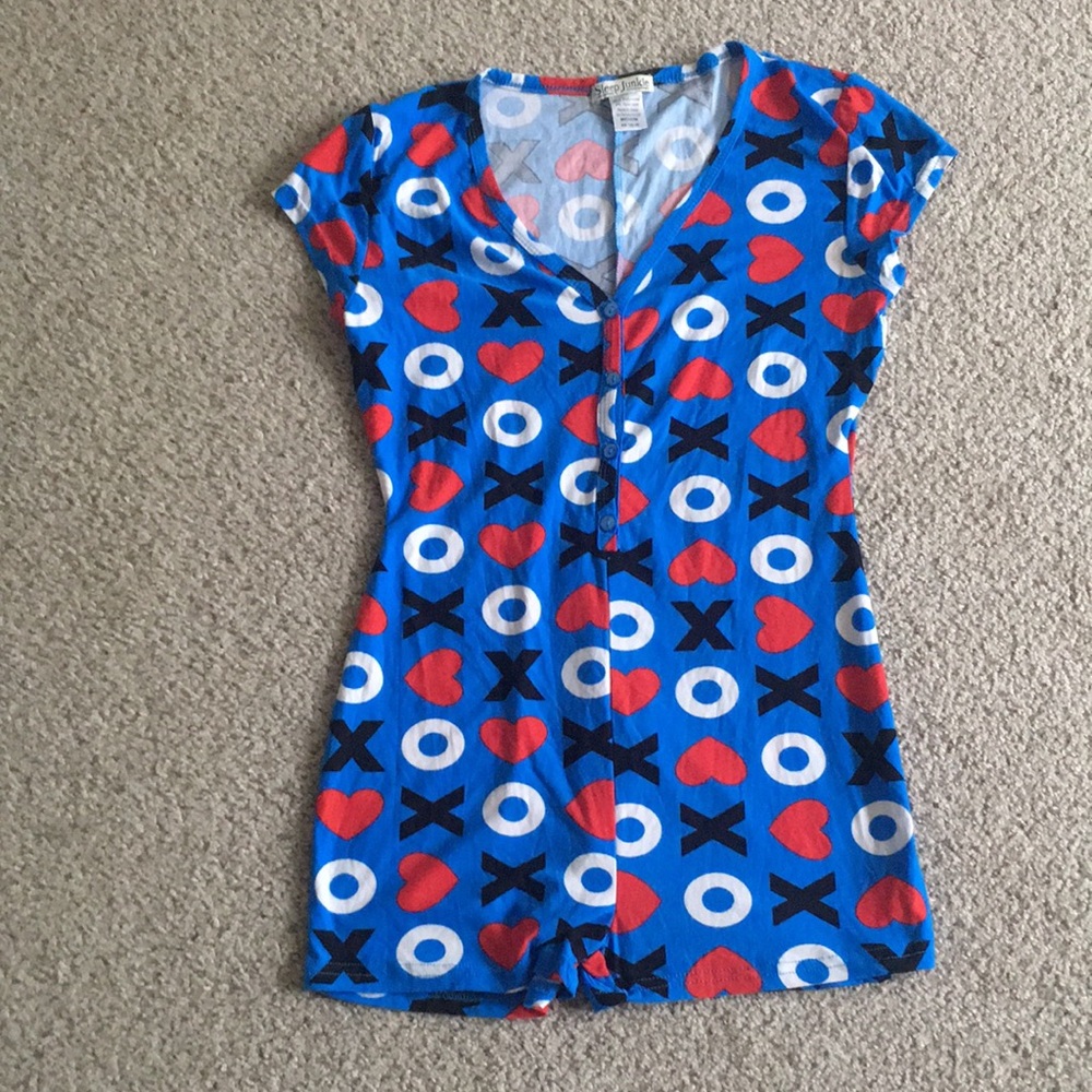 Sleep Junkie Womens Multicolored Sleepwear Size Medium
